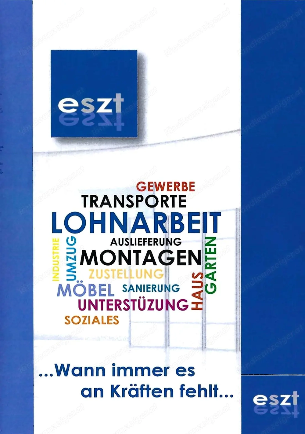 Transport  Montage  Demontage  Lohnarbeiten