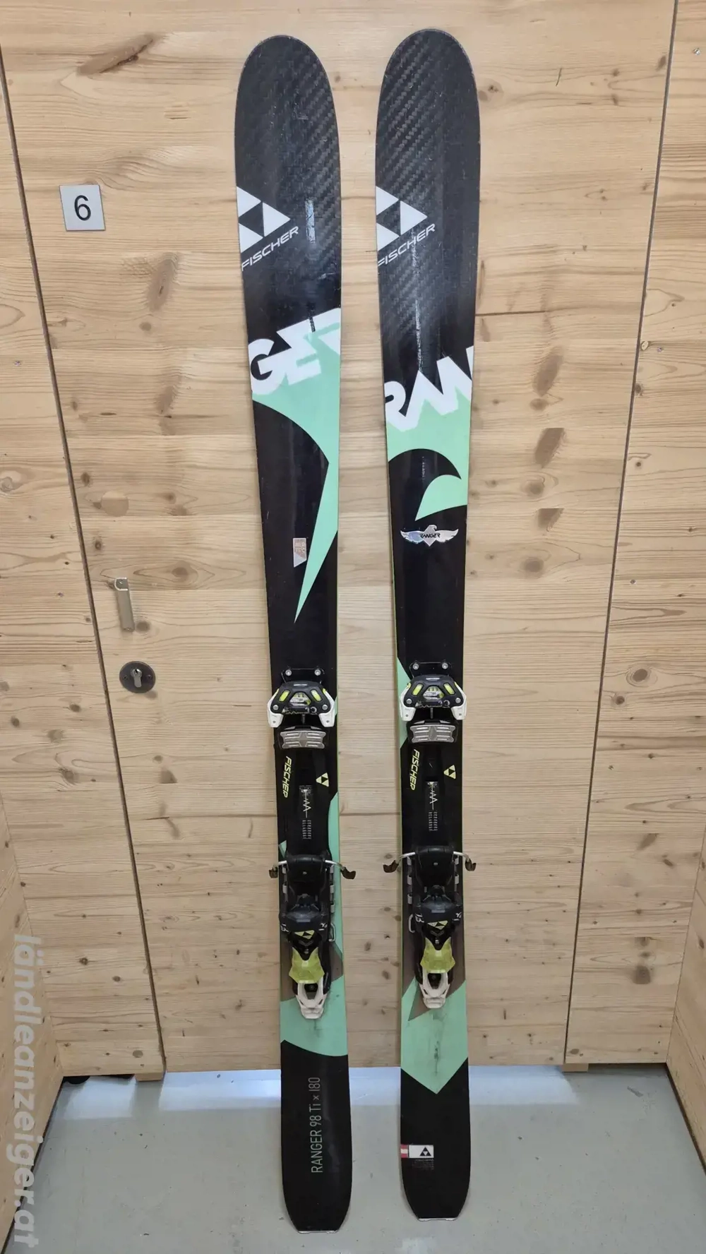 Fischer Ranger 98 Ti Freeride Ski mit Tourenbindung u Fell