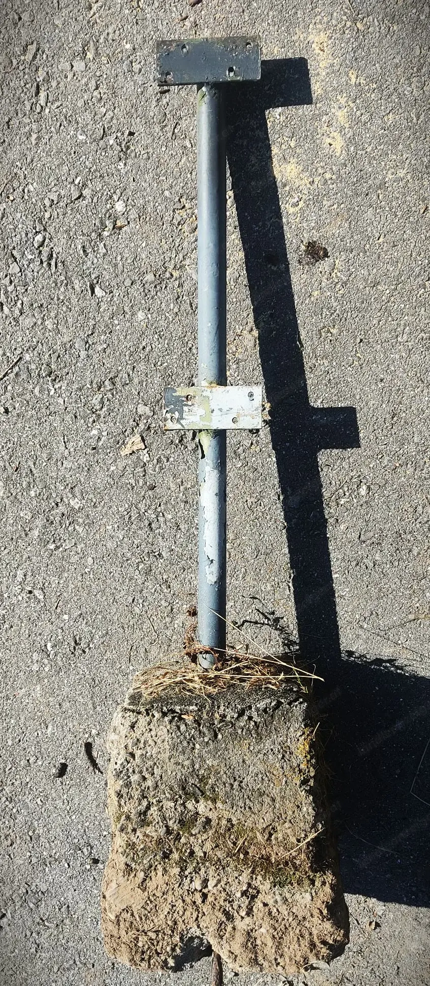 Zaun   Pfosten Maschendraht