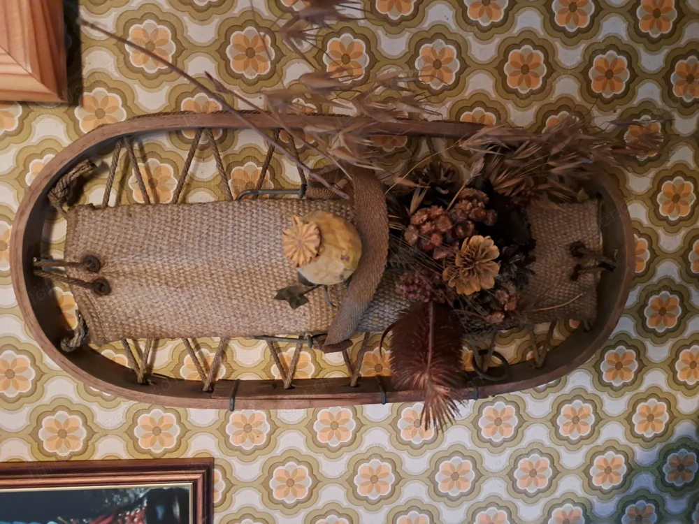 Schneeschuhe als Deko