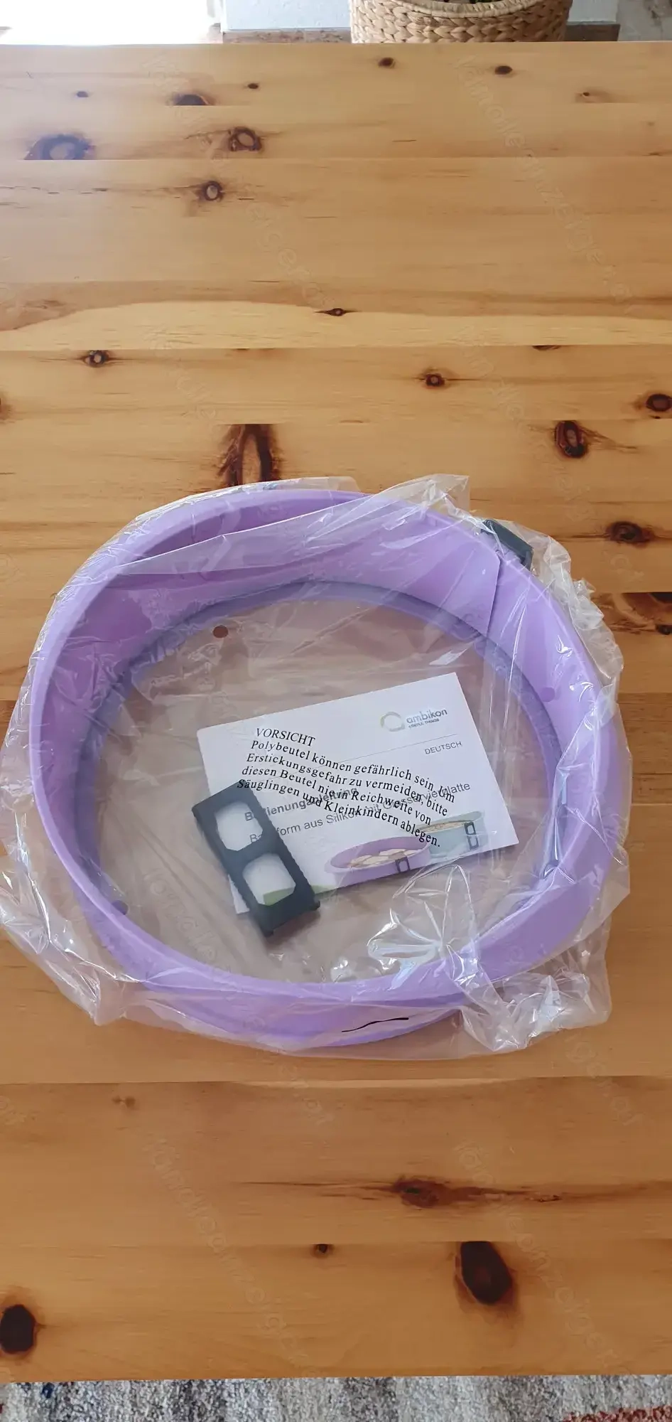 Kuchen Springform Silikon mit Glas