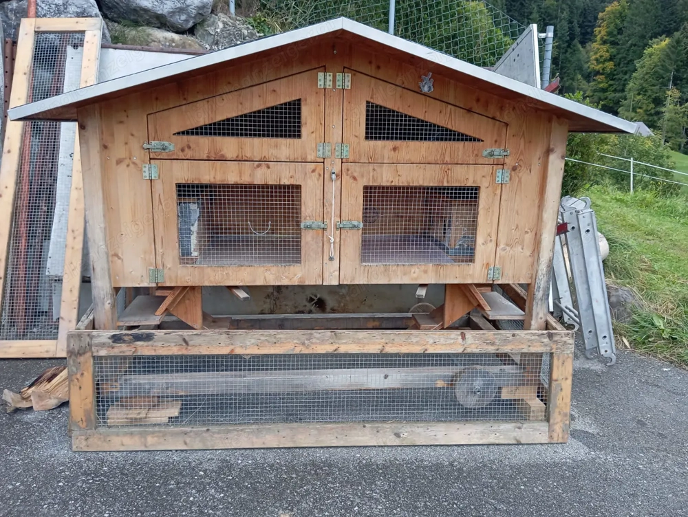 Hasenstall zu verkaufen