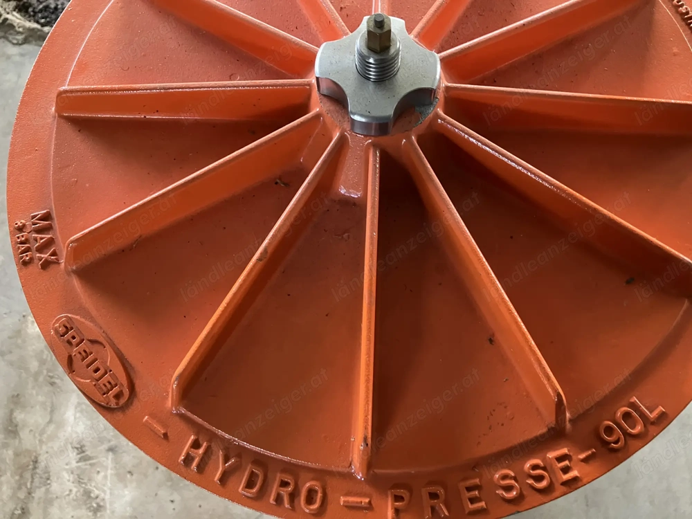 Hydromostpresse Edelstahl 90 Liter