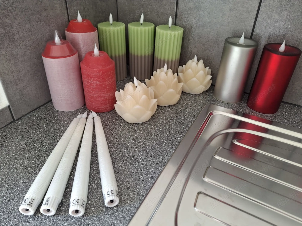 Verschiedene LED Kerzen