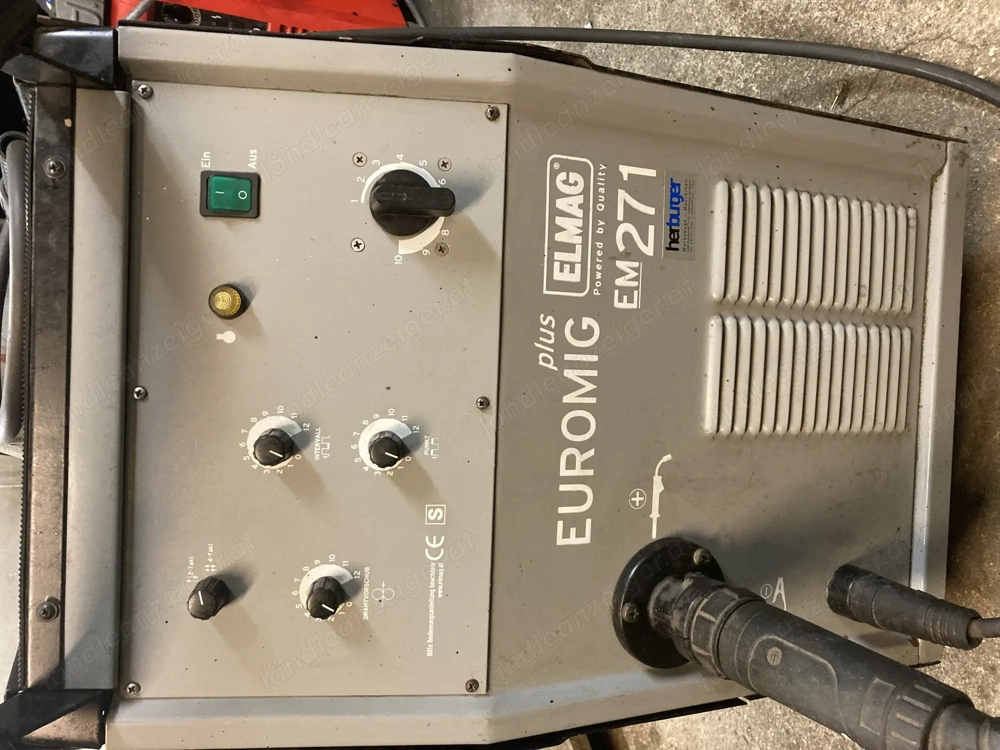 Elmag Euromig Schutzgasschweißgerät