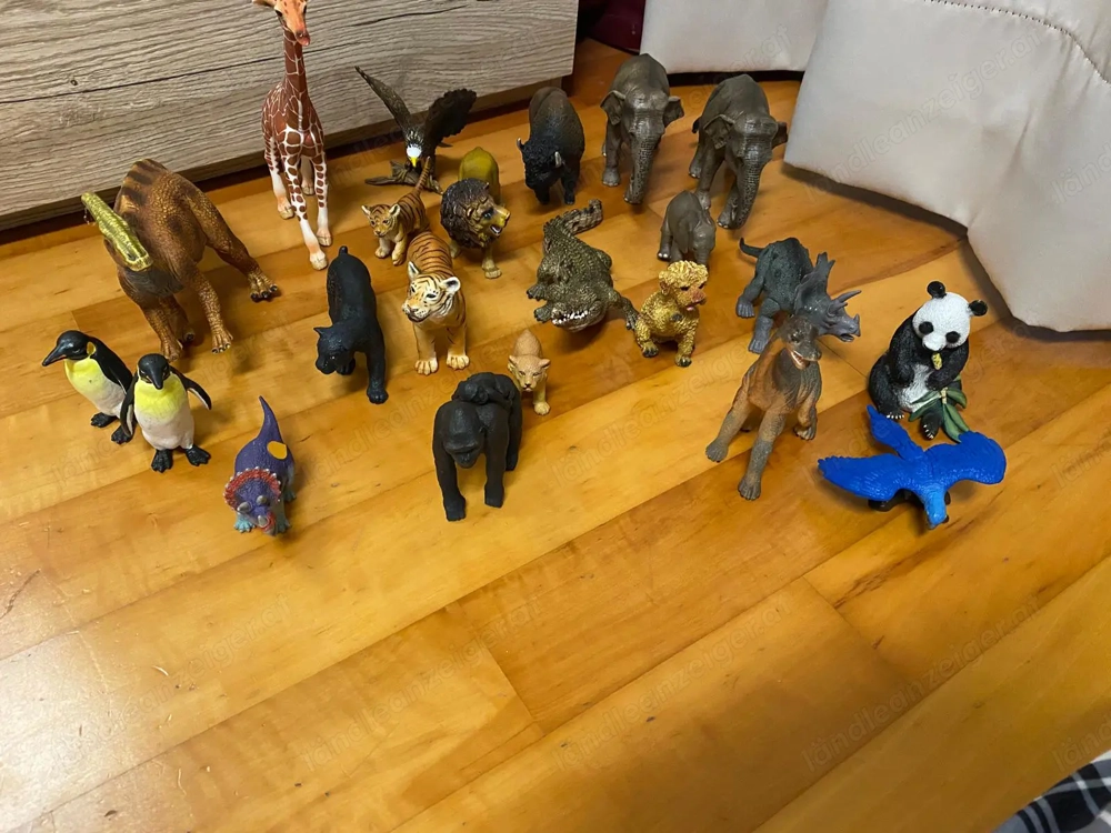 Verschiedene Schleich Tiere 