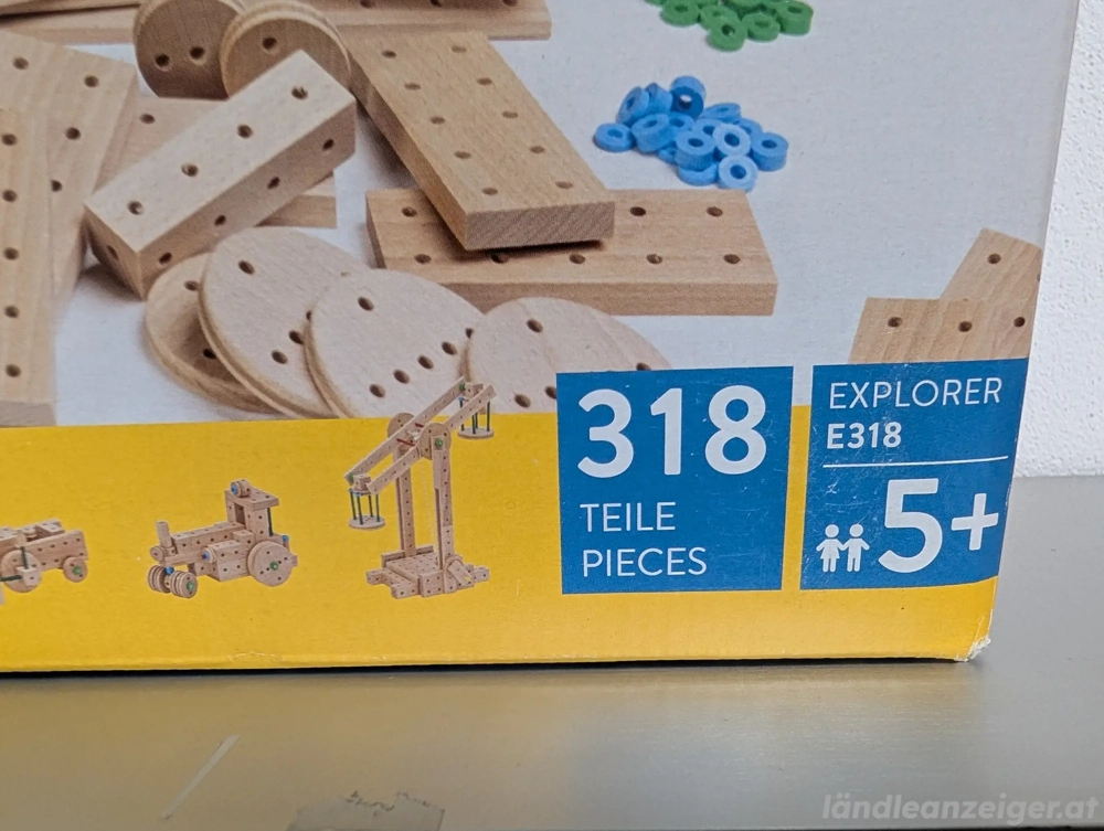 Holzspielzeug - Matador 318 Teile