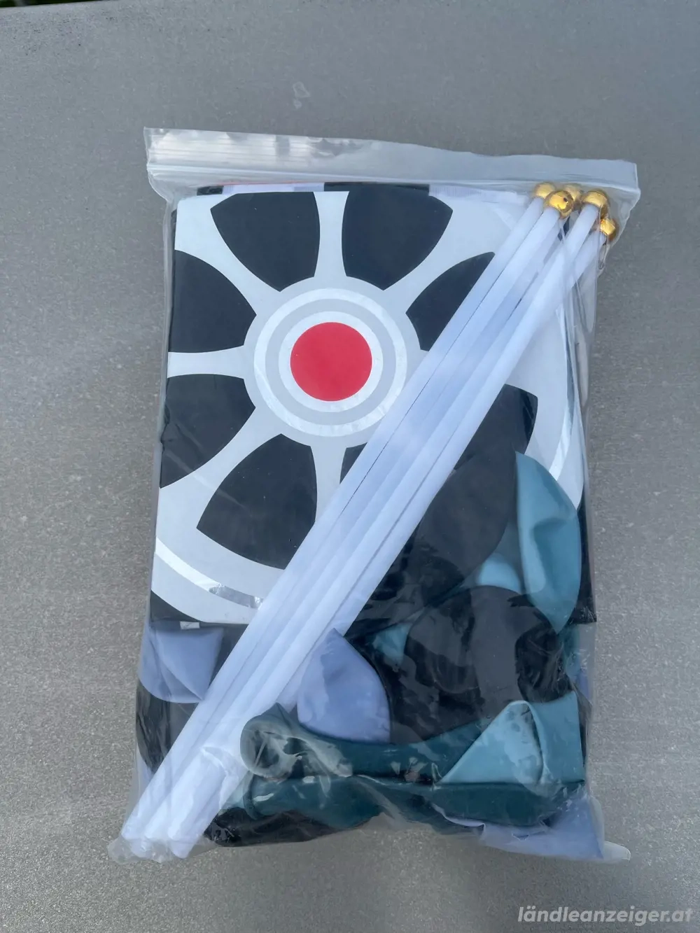 Luftballon Rennauto Set - 132 Stück