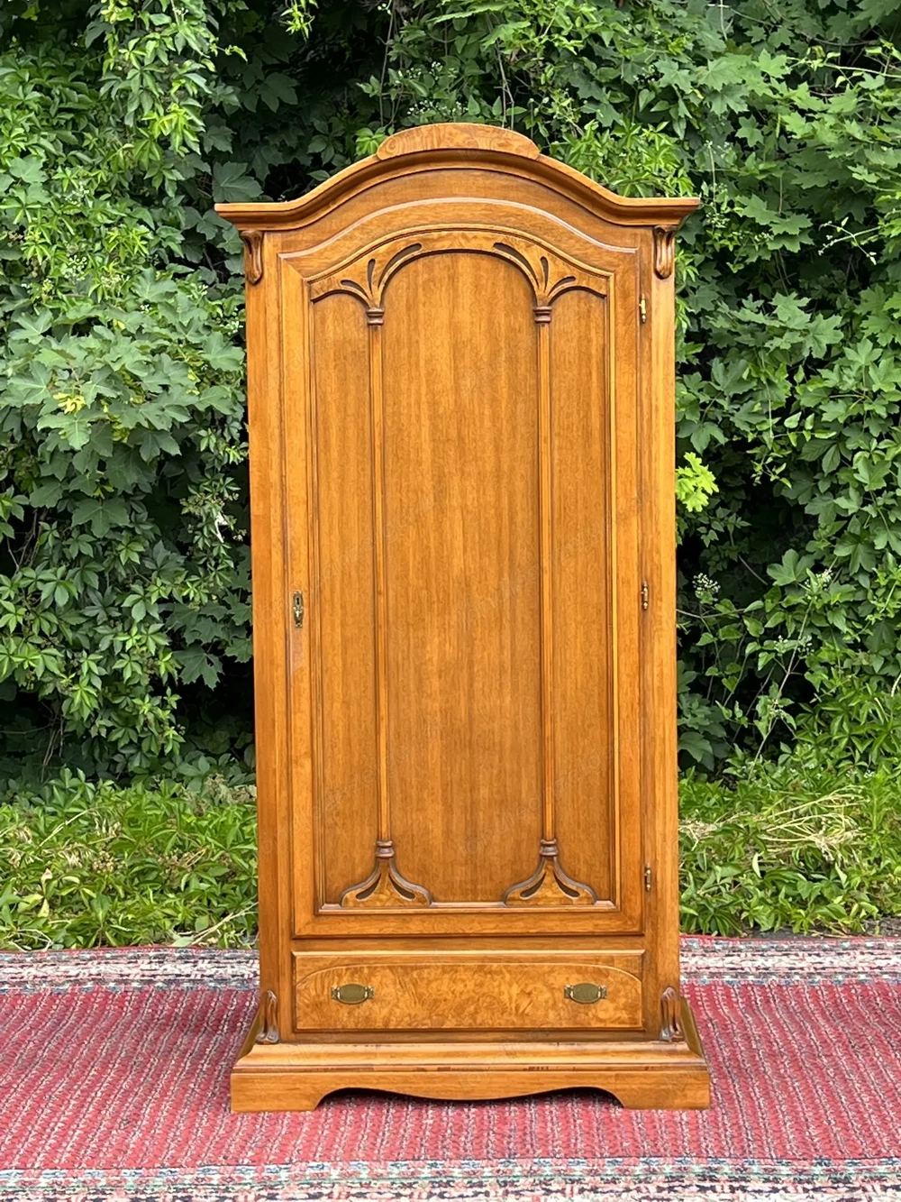 Biedermeier Barock Schrank Gründerzeit Landhaus Stil Kirschbaum Empire Louis XV Dielenschrank Kasten