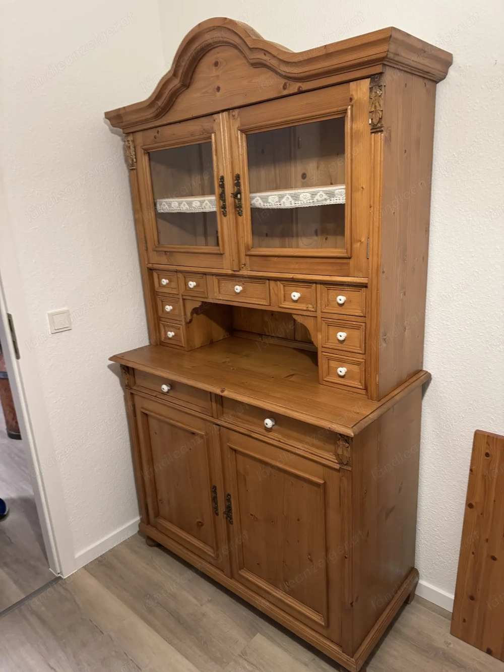 Vitrine Gründerzeit Weichholz Landhaus 