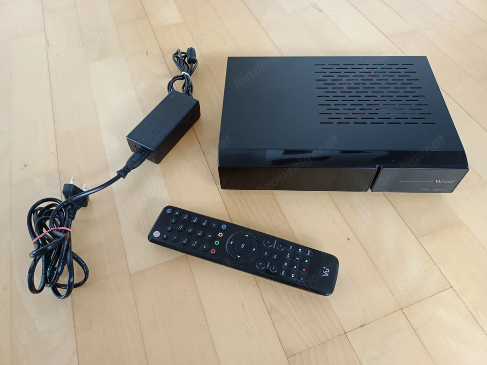 VU+ Solo  Full HD 1080p Satelliten-Empfangsreceiver - Top Zustand