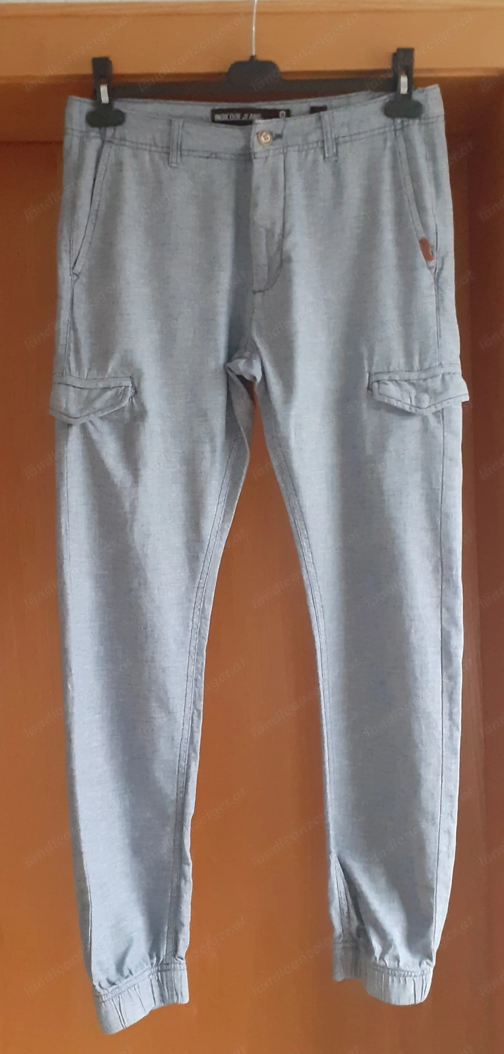 Herren Leinen Baumwollhose