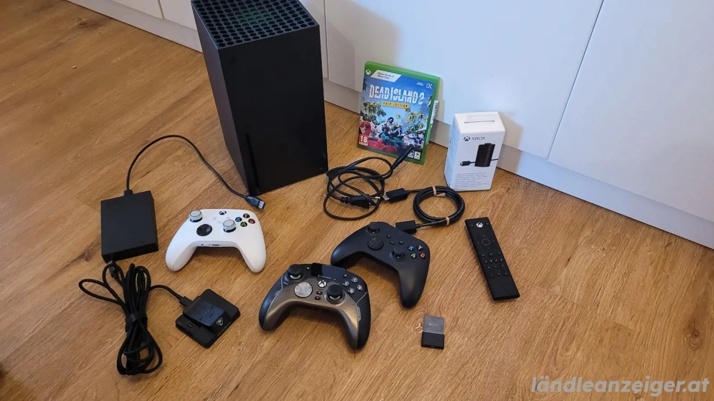 Microsoft Xbox series X konsole Schwarz 