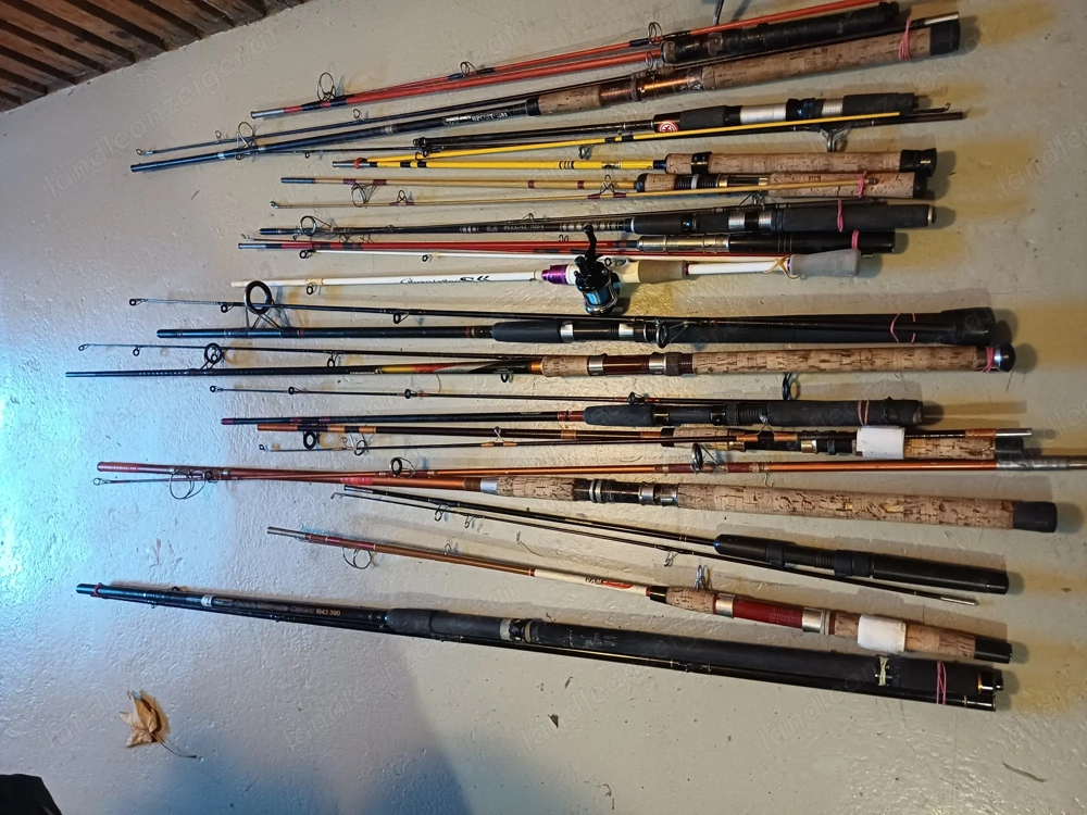 Angelruten Steckruten 16 stk