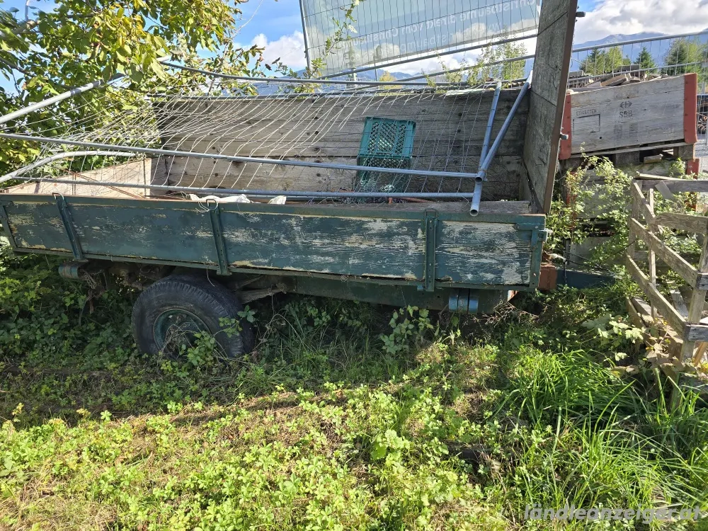 Traktoranhänger zu verschenken