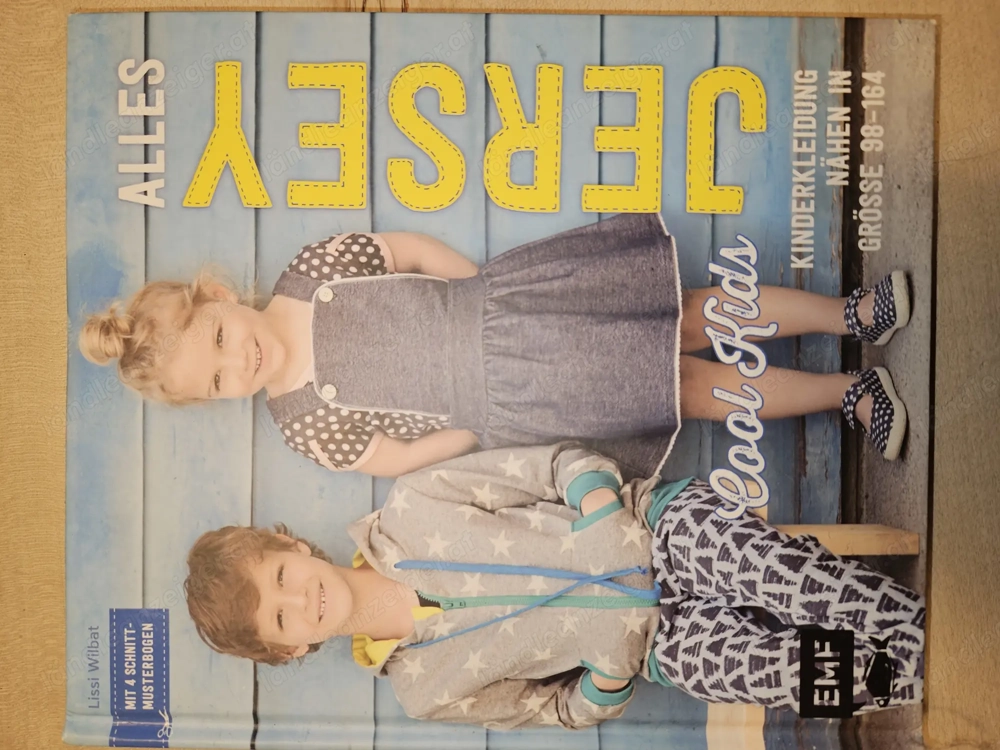 Nähbuch "Cool Kids alles Jersey", neuwertig