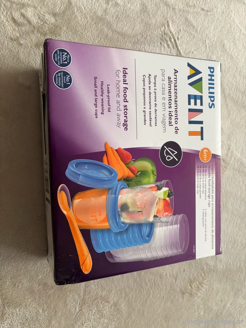 Philips Avent Nahrungs-Aufbewahrungsset