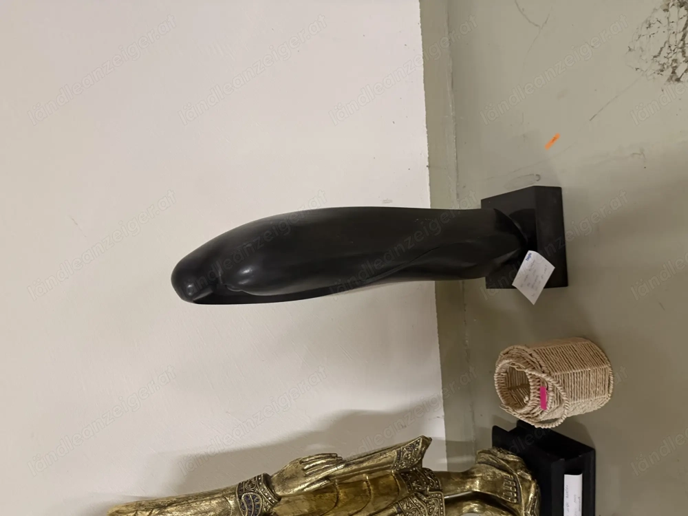 Muttergottes Statue mit Kind abstrakt