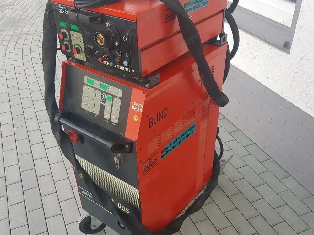 Lorch Saprom 905 MIG MAG Schweissgerät + KL 900 + BE20