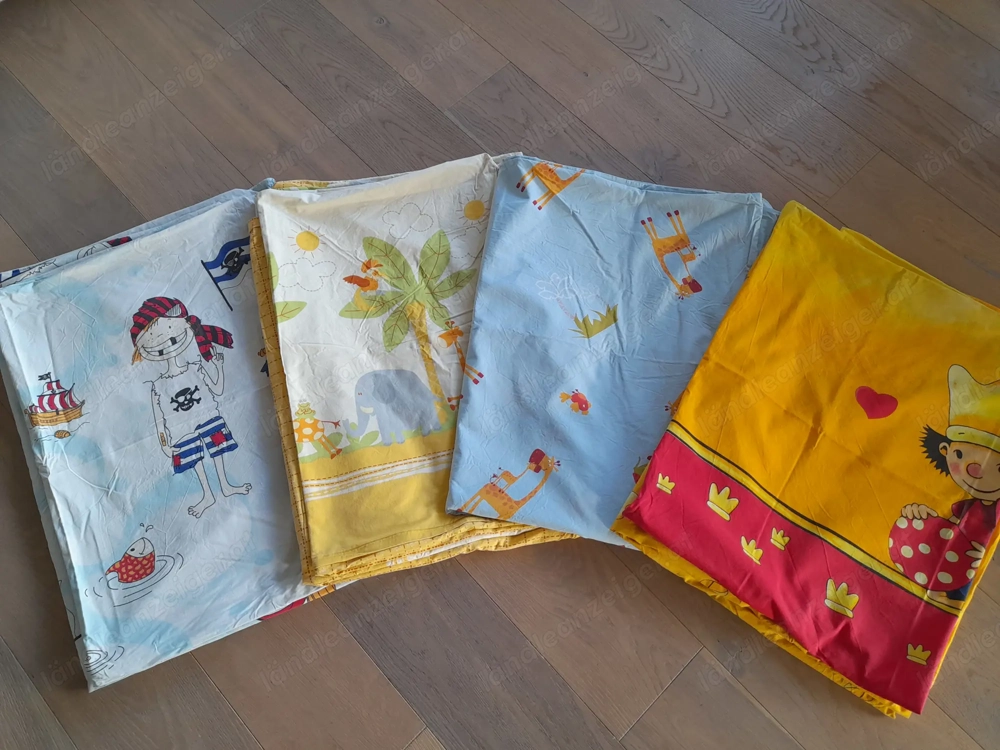 Bettwäsche-Set Kinder, Standardgrößen