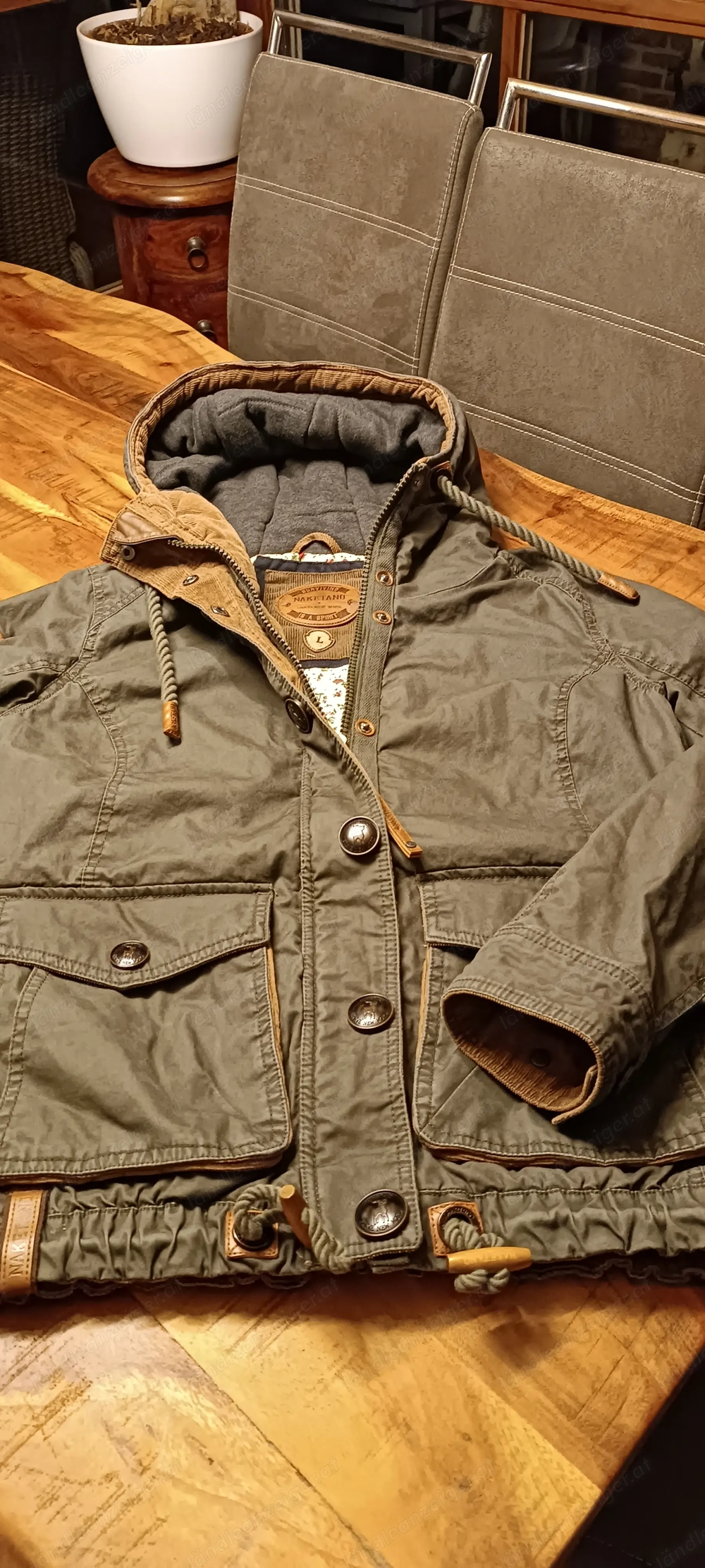 Jacke Naketano grün gr. L