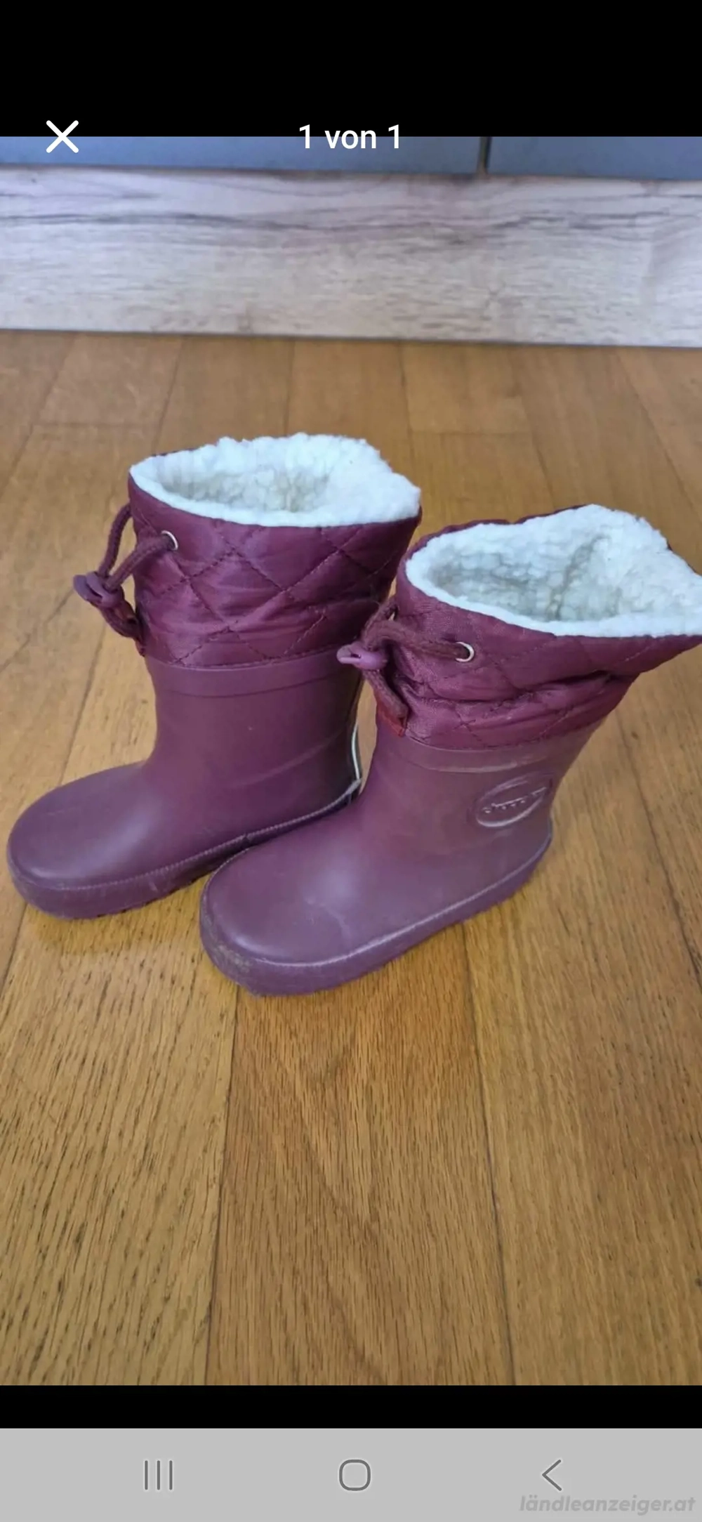 Druppies Winter Regenstiefel Gr. 23