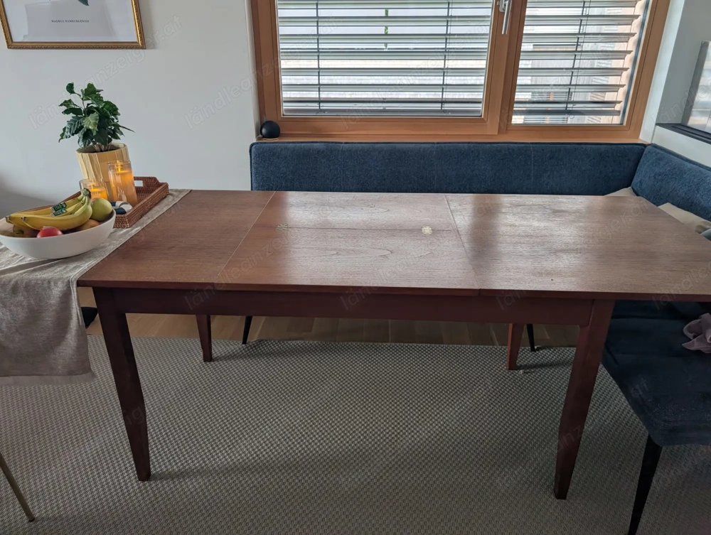 Massivholz Tisch, ausziehbar
