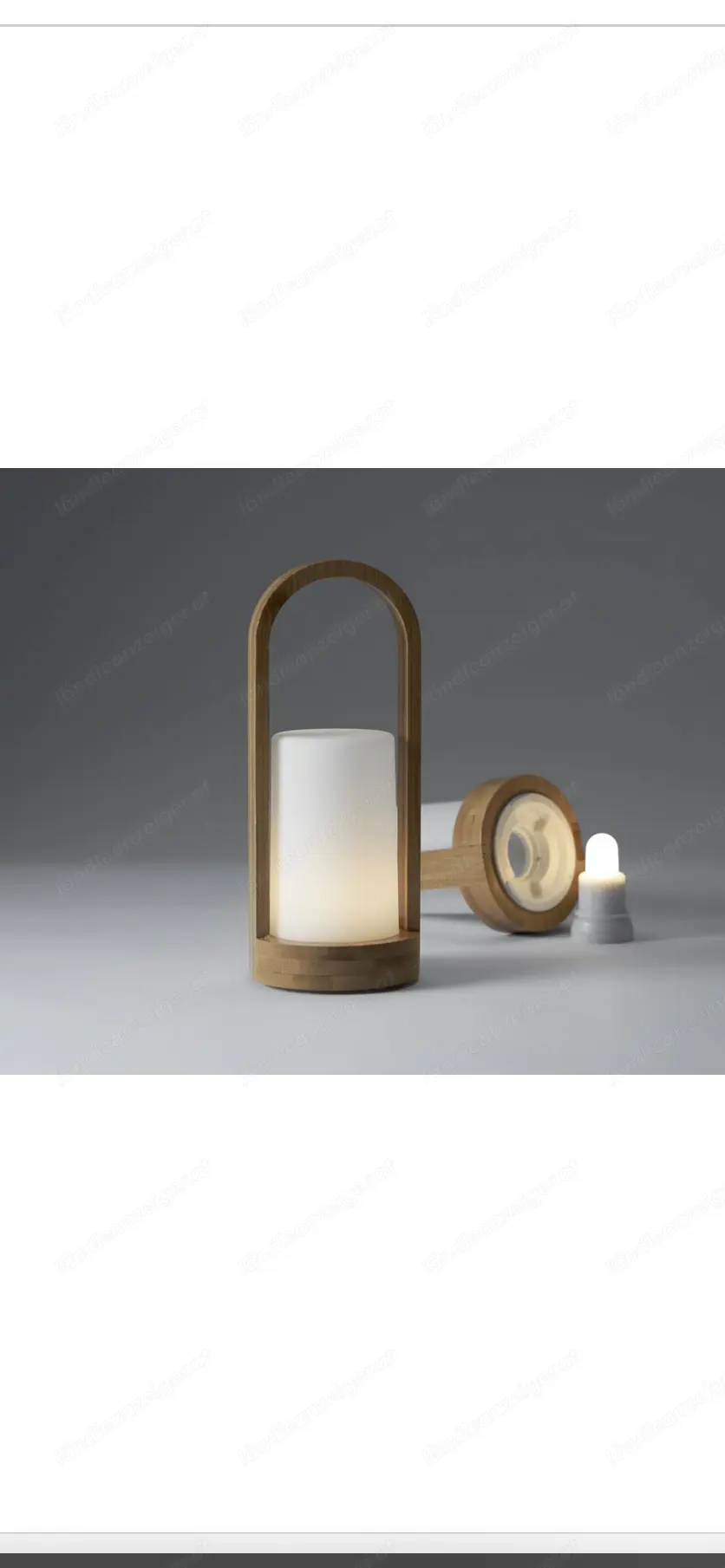 Duni LED Kerzenhalter LED Kerzen Ladestation Fernbedienung