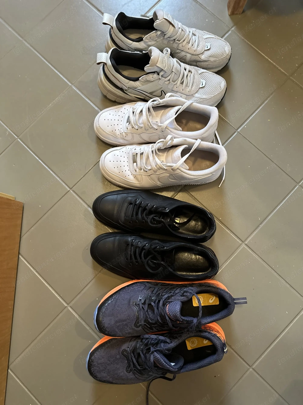 Schuhe Nike Asics Leder