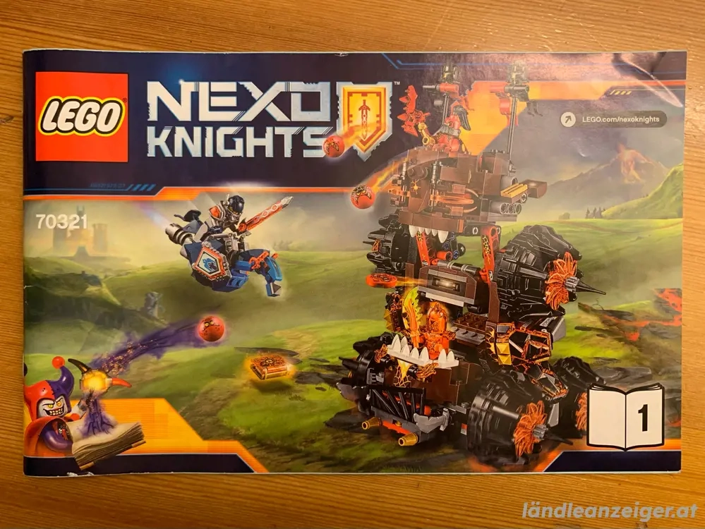 LEGO Nexo Knights - General Magmar Schicksalsmobil