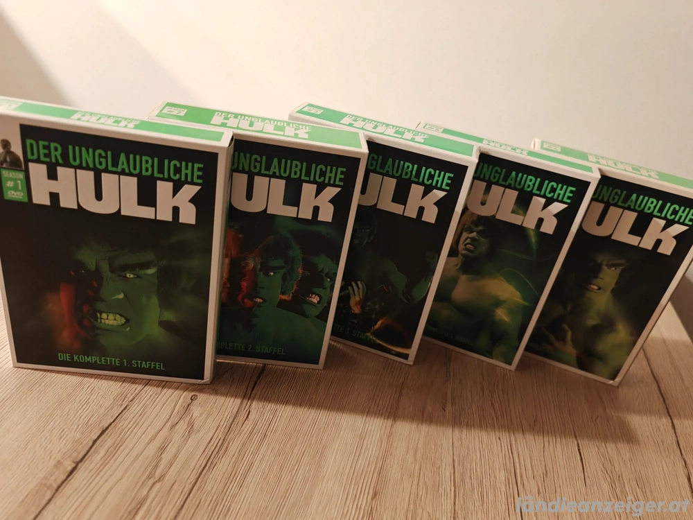 Der Unglaubliche Hulk Komplett Set DVD