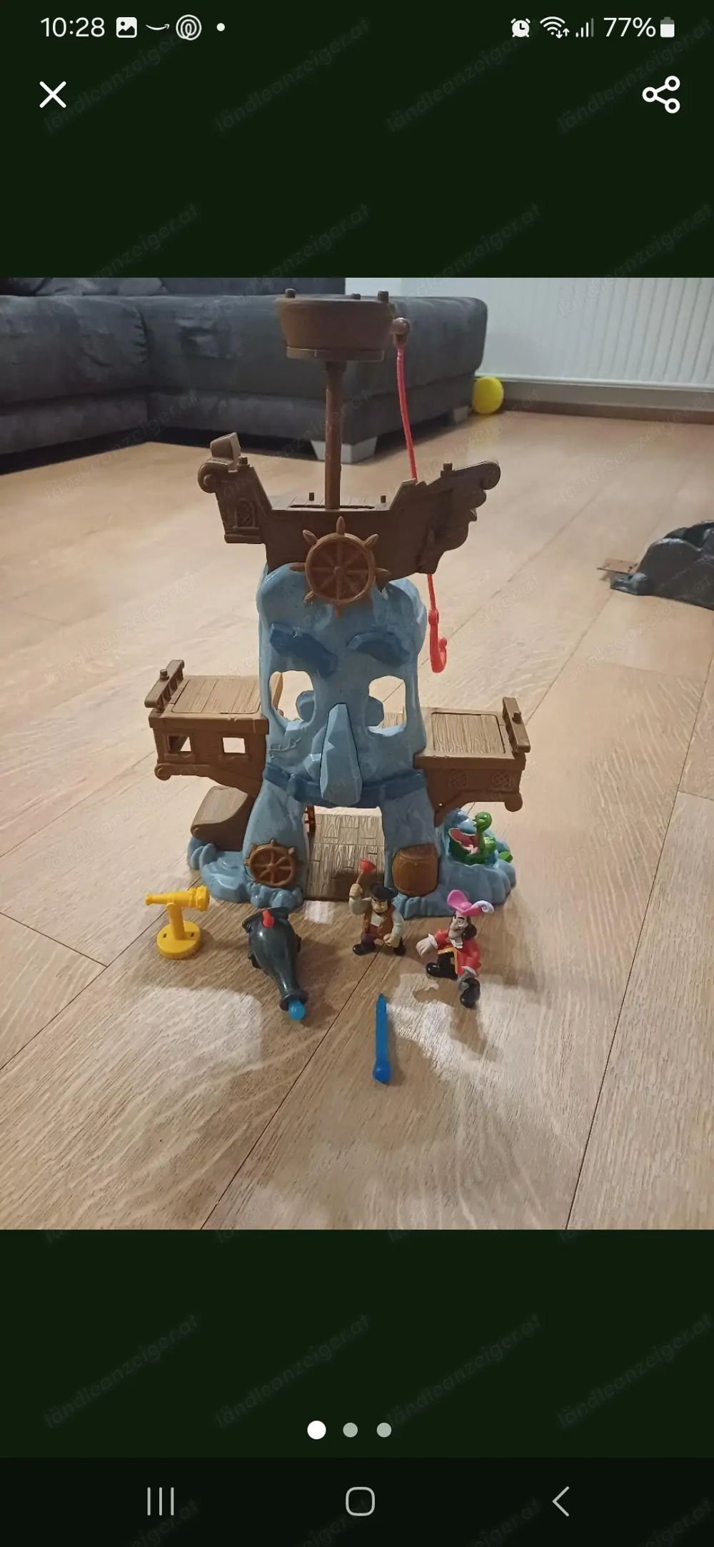 Jack und die Nimmerlandpiraten Hooks Insel