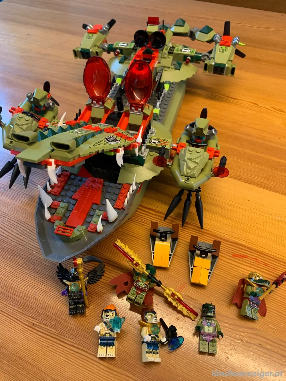 LEGO Legends of Chima 70006 - Craggers Croc-Boot Zentrale