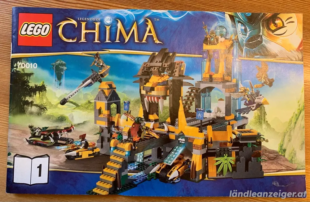 Lego Legends of Chima 70010 - Der Löwen-CHI-Tempel