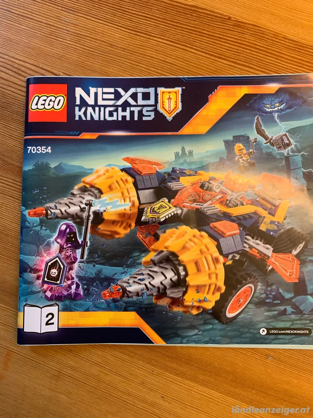 Lego Nexo Knights 70354 - Axls Krawallmacher