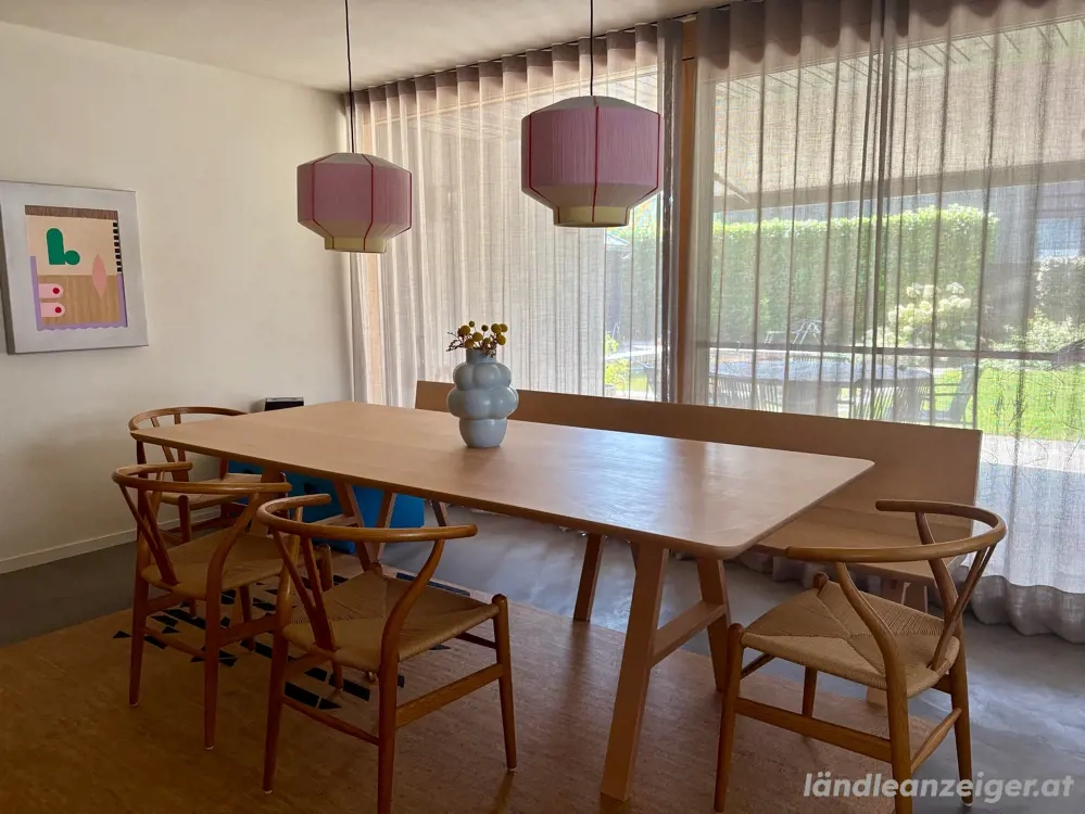 Tischler Esstisch + Holzbank