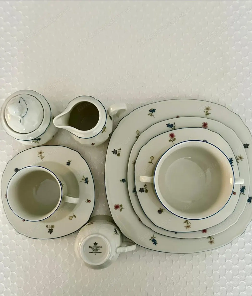 Seltmann Weiden Kaffeeservice geblümt