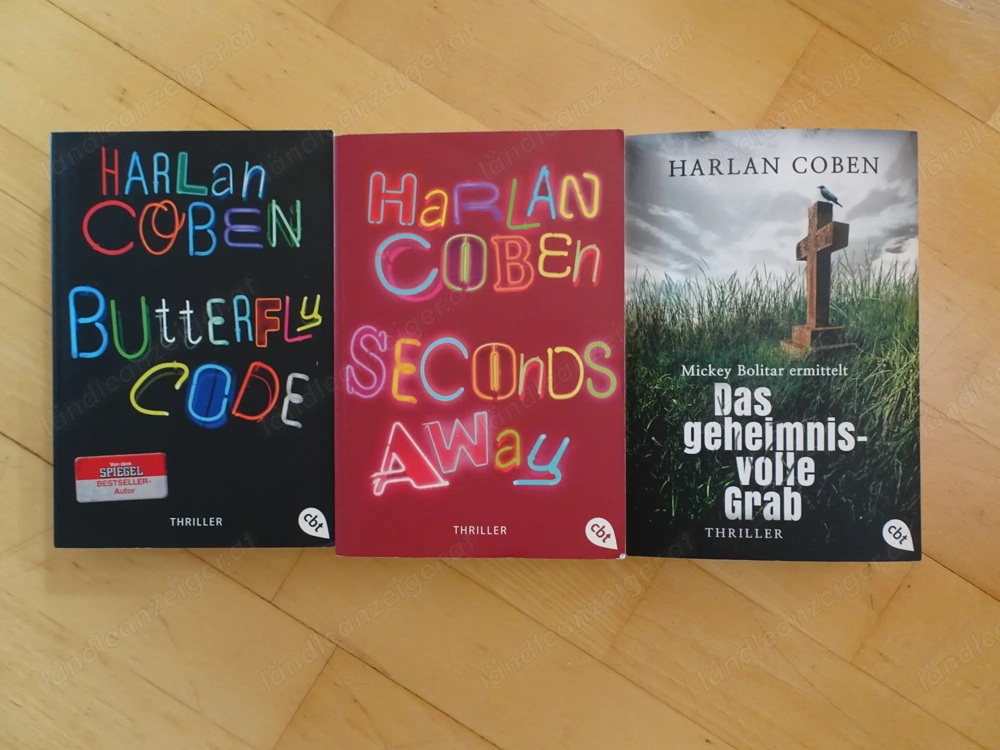 Thriller von Harlan Coben für Jugendliche und Erwachsene - 3-Teiler