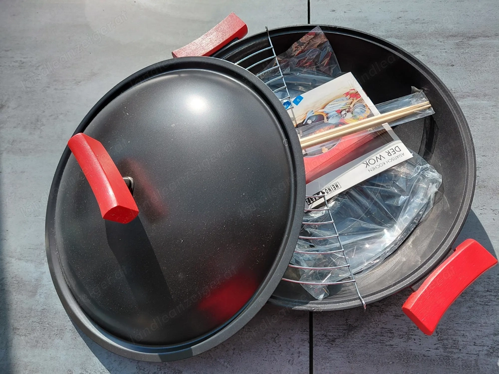 Wok-Pfanne Gusseisen
