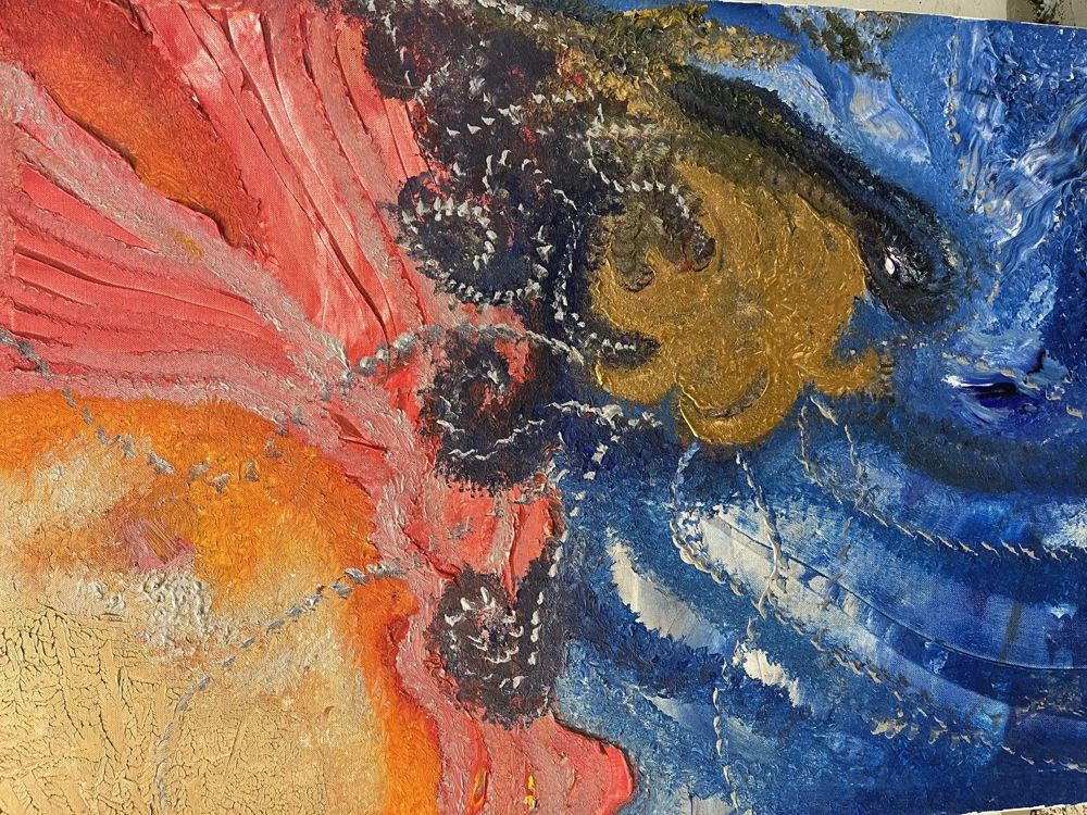 Verkaufe Bilder in Acryl auf Leinwand 