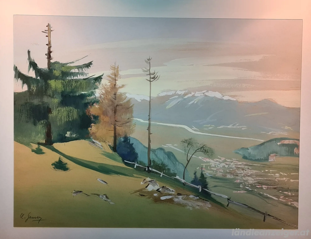 Gemälde Hubert Gasser 