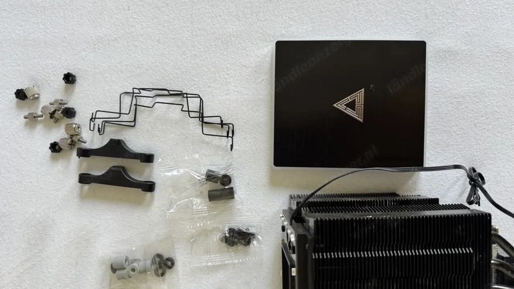 Montech CPU-Kühler mit Dual-Lüfter   vollständig & neuwertig