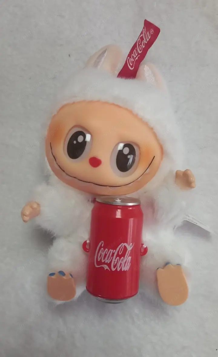 Labubu Pop Mart The Monsters Coca Cola Vinyl Face Happy Factor