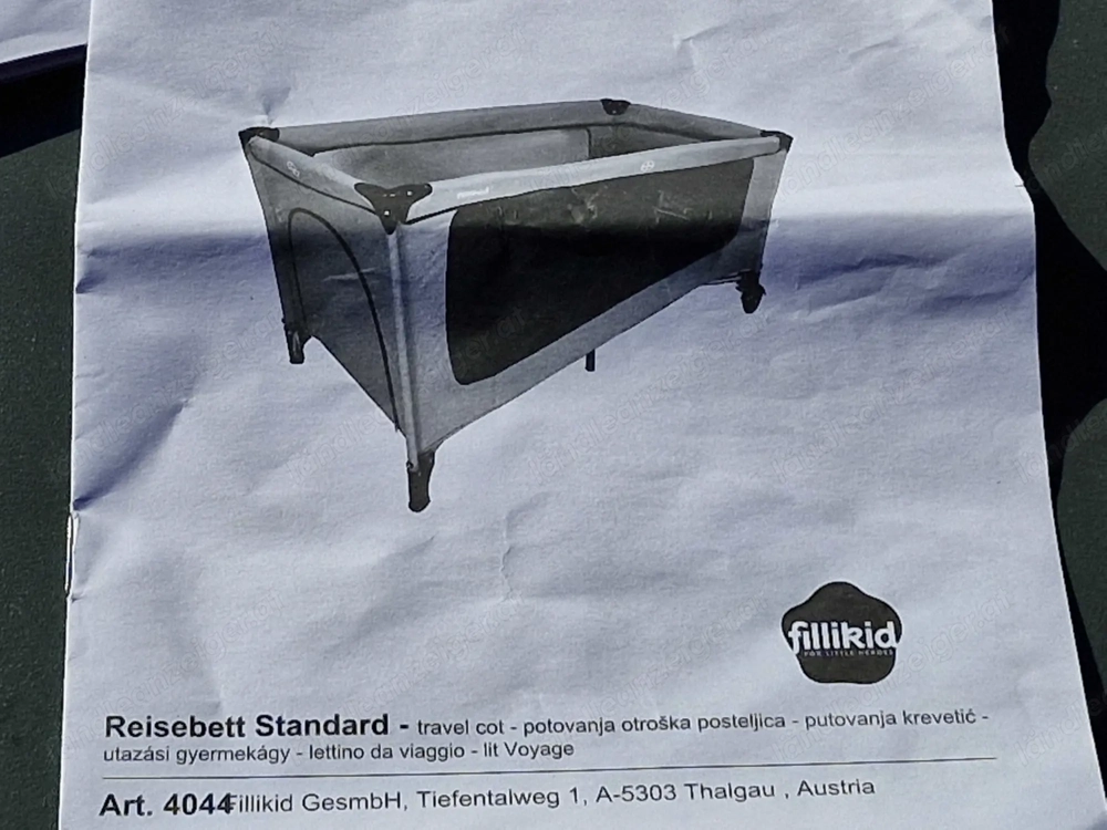 Reisebett von Fillikid