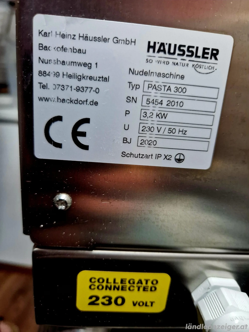 Häussler Nudelmaschinen-Set   Perfekt für Hofladen oder Gastro!