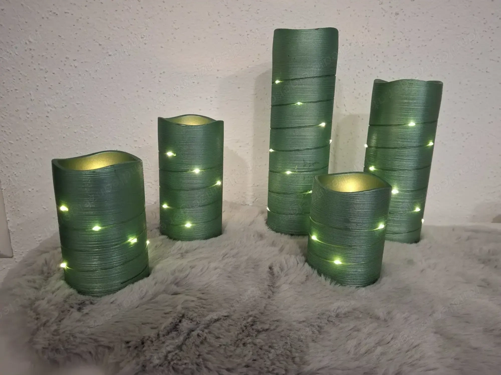 XXL Stumpenkerzen LED