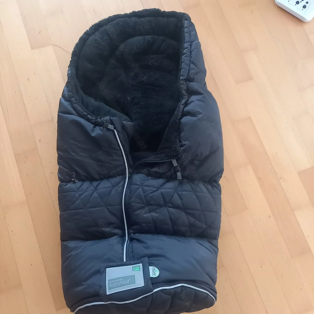 Odenwälder Fußsack schwarz