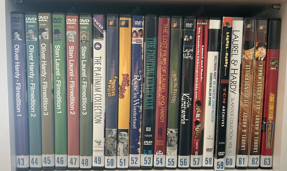 Laurel und Hardy DVD Sammlung