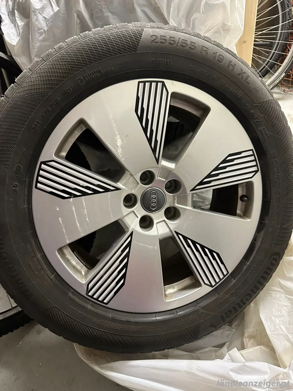 4x Audi e-trom Original-Felgen