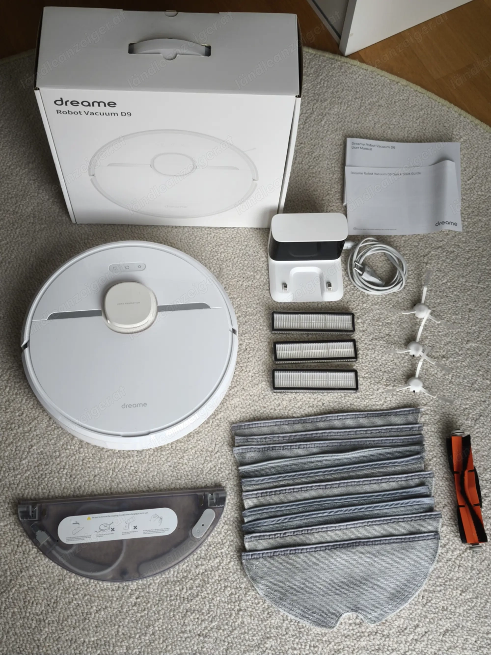 Dreame D9 Saug- Wischroboter Lasertechnik mit viel Zubehör